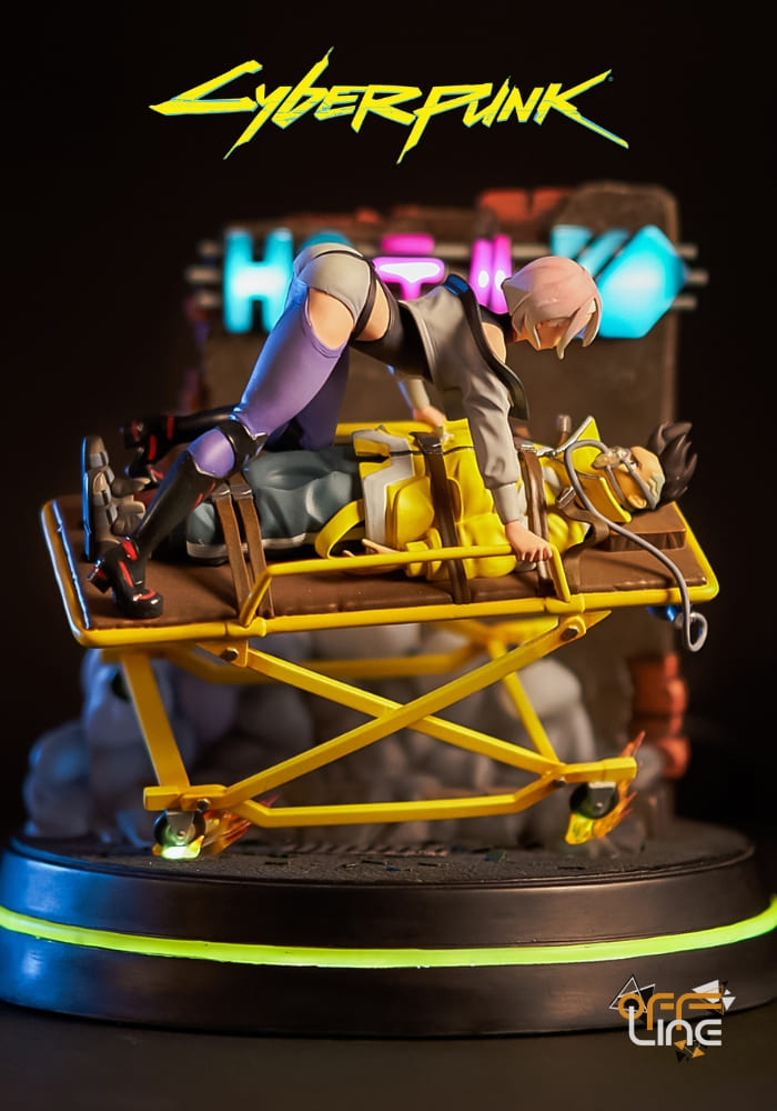Cyberpunk Edgerunners - Diorama Lucy and David