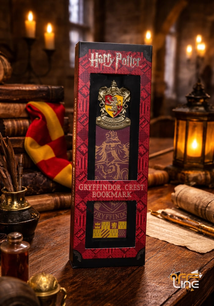 Harry Potter - 3D Záložka na Knihy "Nebelvír"