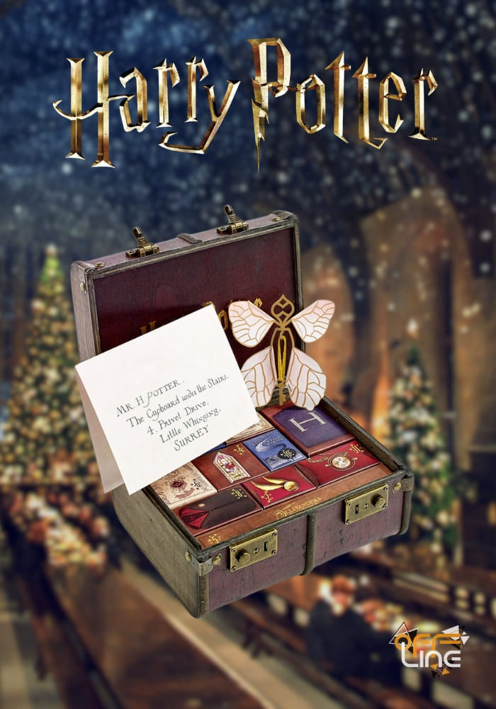 Harry Potter - Adventní Kalendář Kufr Bradavice