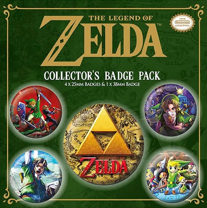 The Legend of Zelda - Sada Placek Collectors