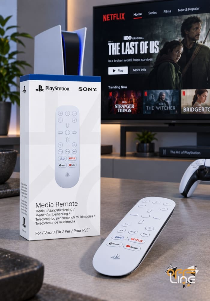 PlayStation Media Remote - Dálkový Ovladač | PS5