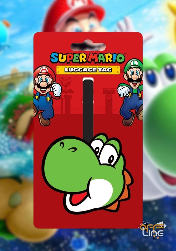 Super Mario - Jmenovka na Zavazadlo "Yoshi"