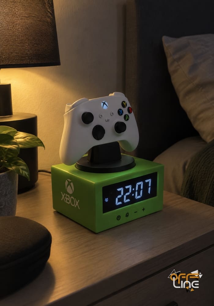 Budík a Lampička XBOX v Jednom
