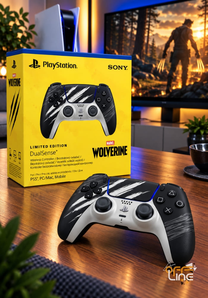 DualSense Wireless Controller Marvels Wolverine Adamantinum Limited Edition | PS5
