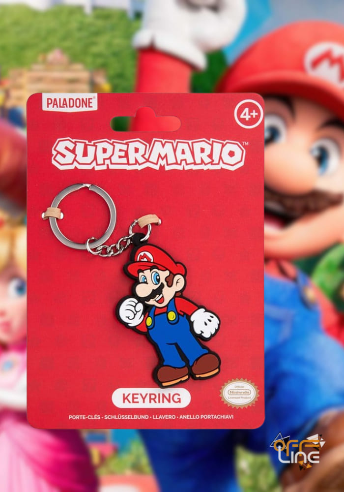 PVC Přívěsek na Klíče "Mario"