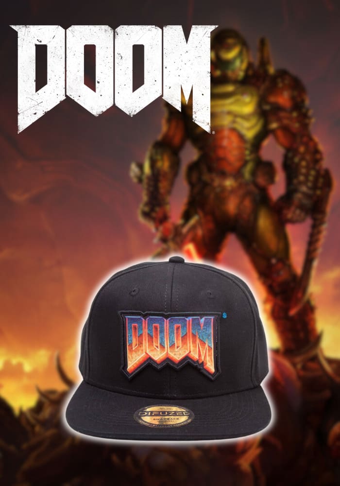 DOOM - Logo Black Snapback