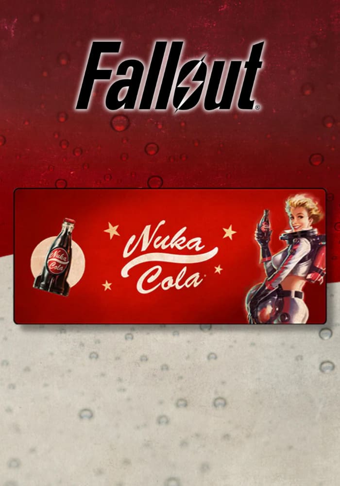 Fallout - „NUKA GIRL“ oversize podložka pod myš