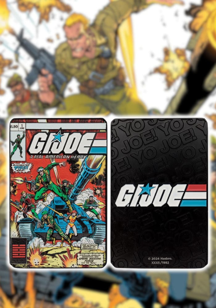 GI Joe - Ingot "A Real American Hero" #1 Limitovaná Edice