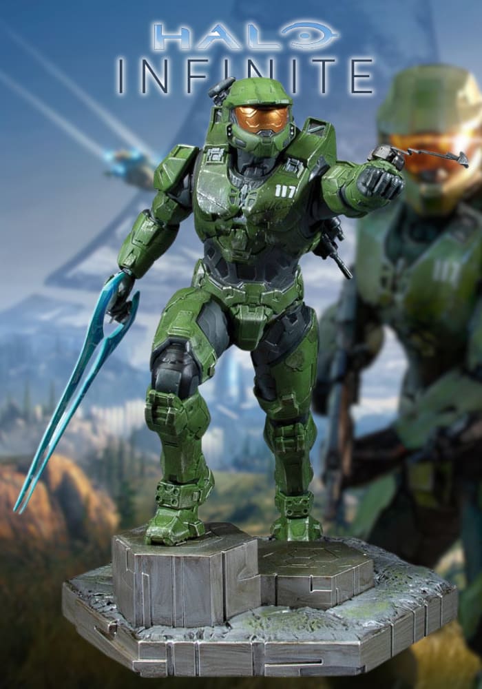 HALO Infinite - Figurka Master Chief & Grappleshot