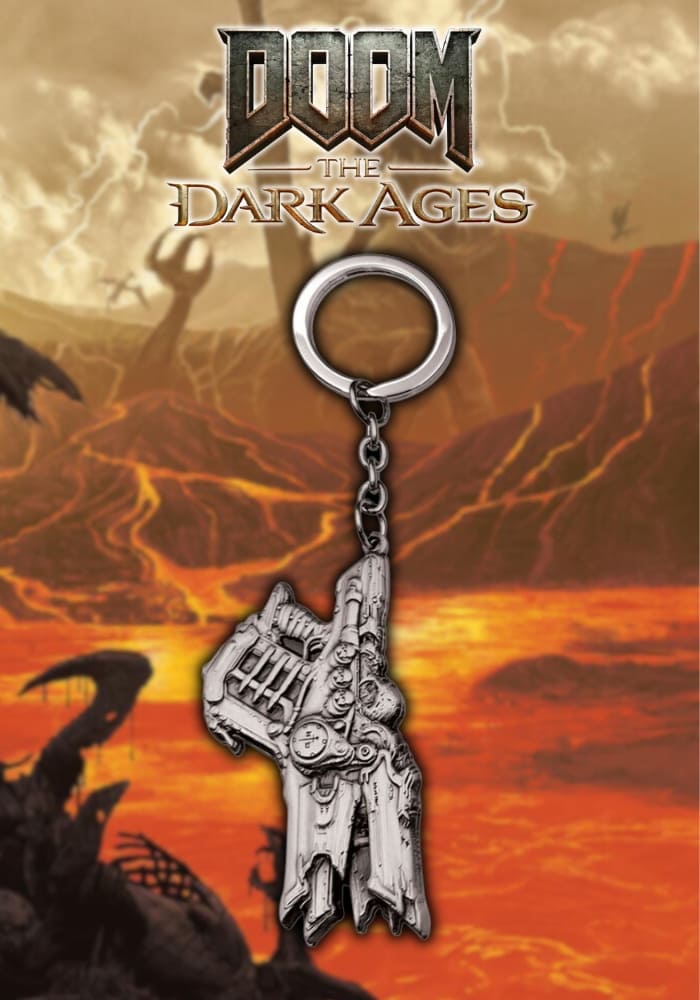 DOOM: The Dark Ages - Přívěsek na Klíče "Skull Crusher"