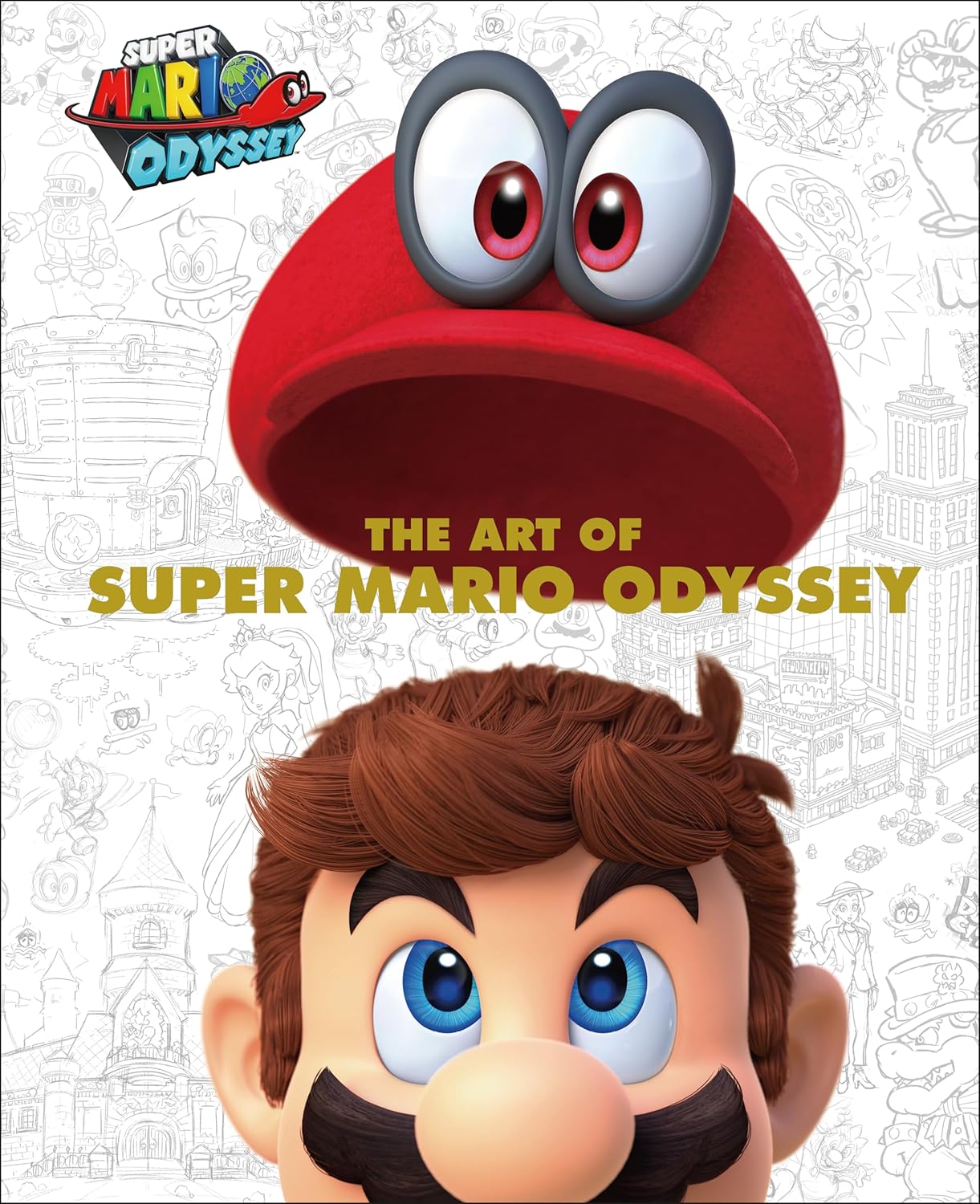 Kniha Super Mario Odyssey Art Book