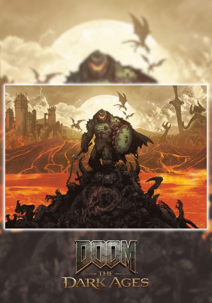 DOOM: The Dark Ages - plakát Art Print Limited Edition