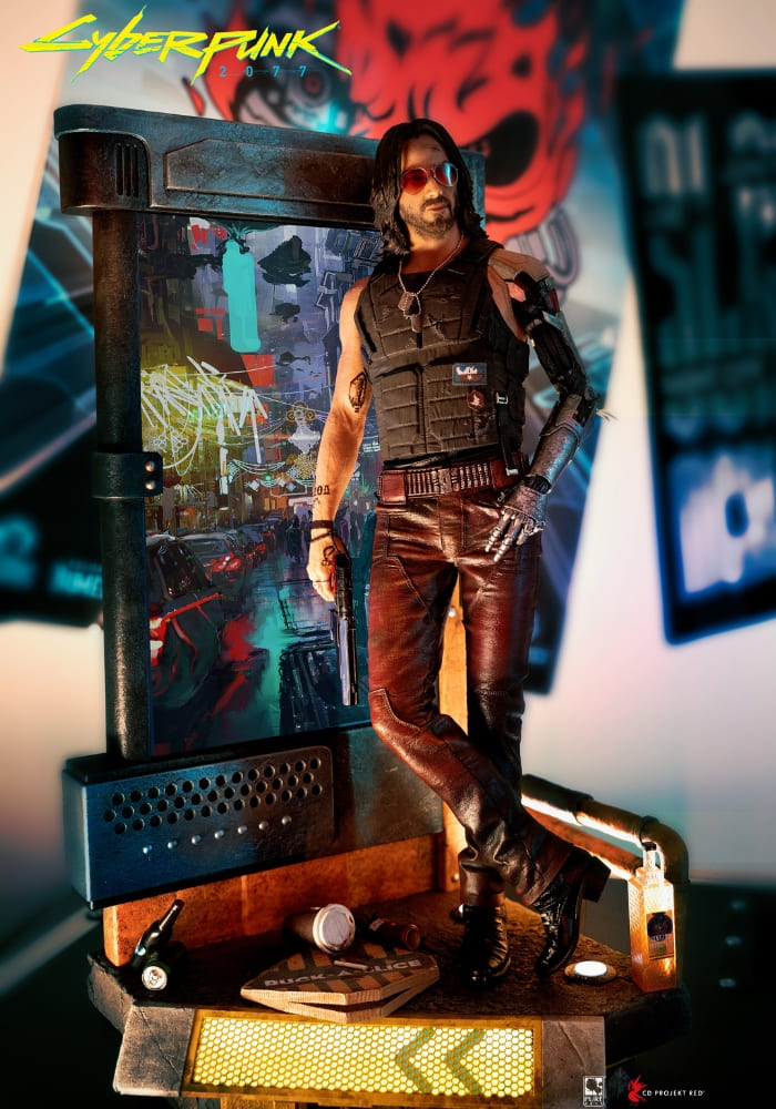 Cyberpunk 2077 - Johnny Silverhand 1:4 Scale EXCLUSIVE Statue