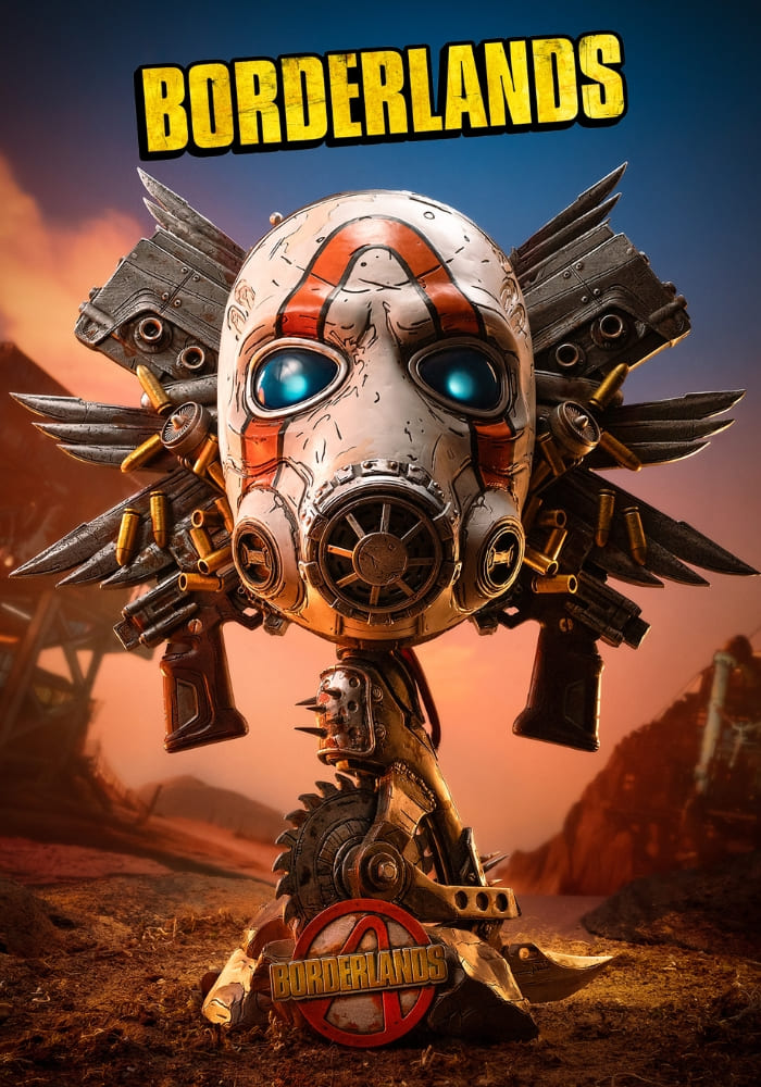 Borderlands - Psycho Bandit Art Maska