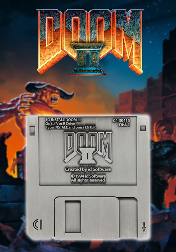 DOOM II - Replica Floppy Disc 1:1