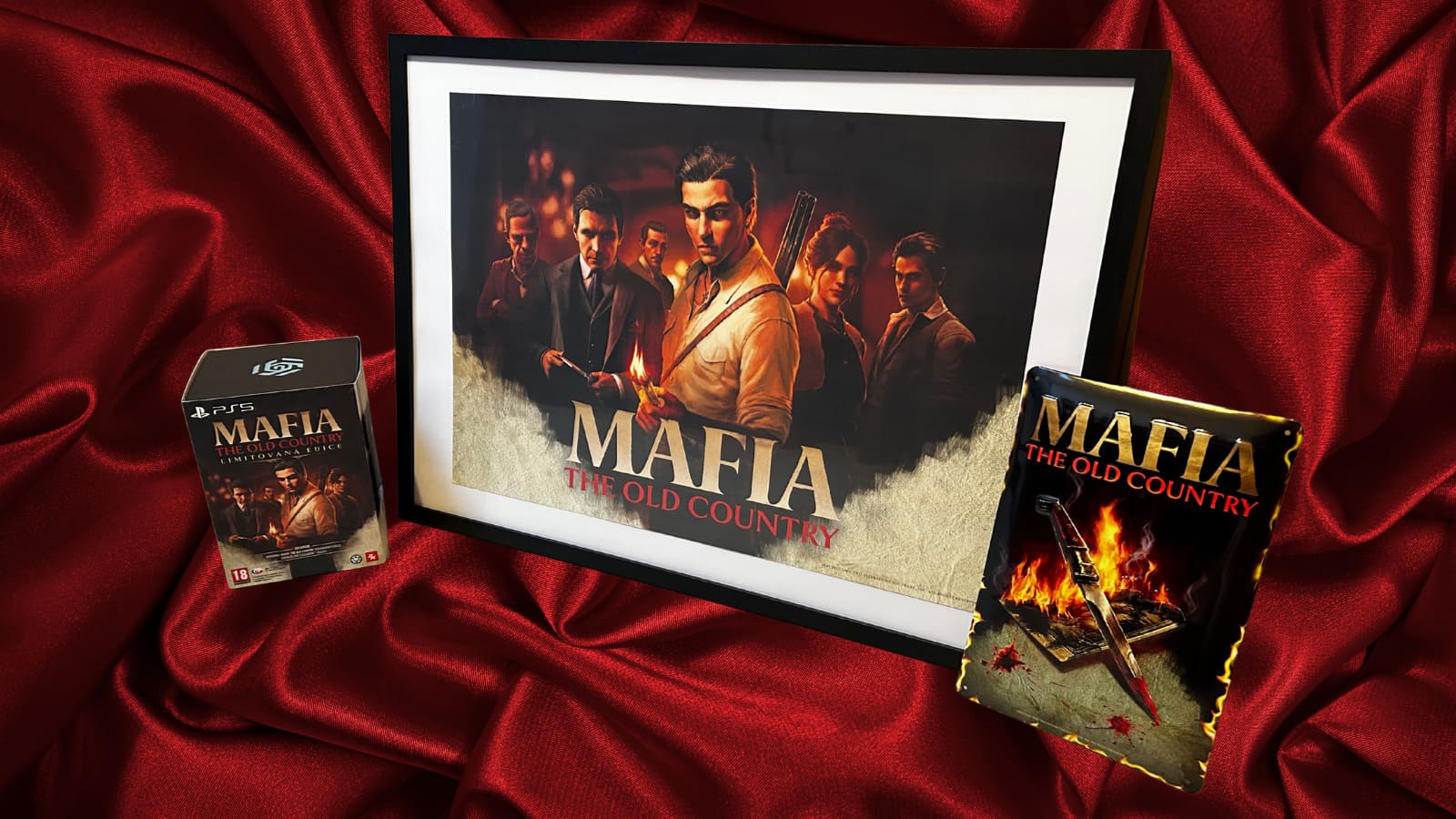MAFIA: The Old Country - 3D Cedule + Plakát A2 + Limitovaná edice PS5|XSX