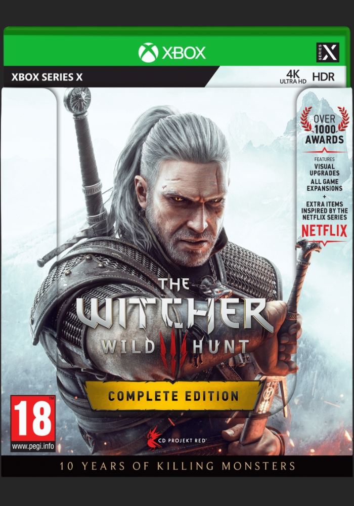 Zaklínač 3: Divoký hon - Game of the Year Edition + 10th Anniversary Steelbook | XSX