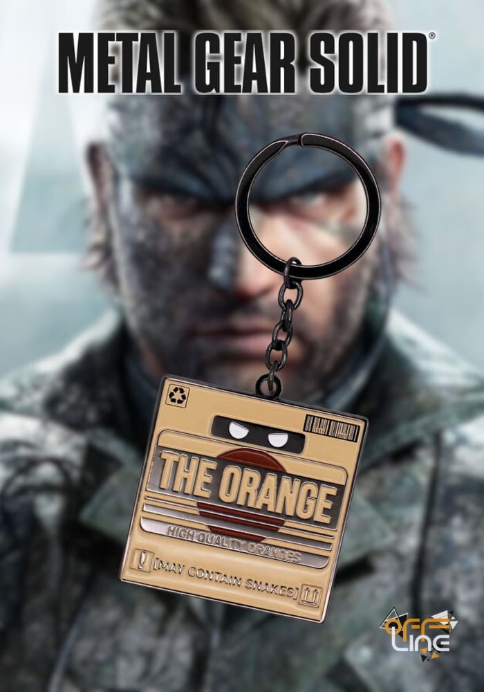 Metal Gear Solid 2 - Přívěsek na Klíče "Cardboard Box" Limited Edition