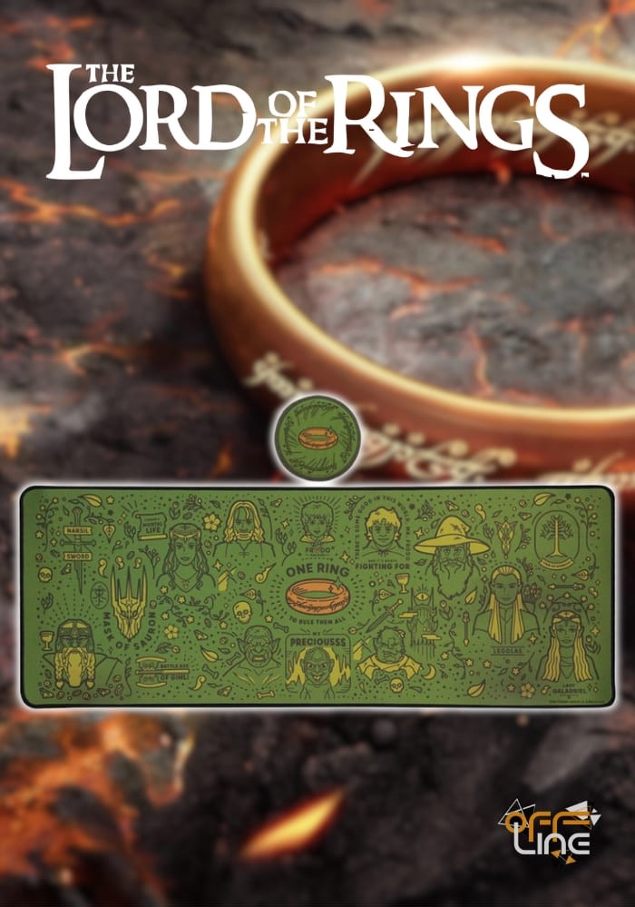 Lord of The Rings - podložka pod myš + podtácek