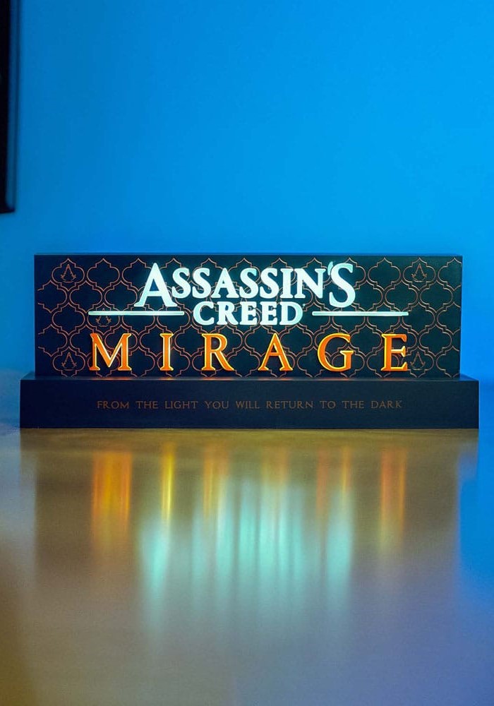 Assassins Creed: Mirage - LED Lampička na Stůl
