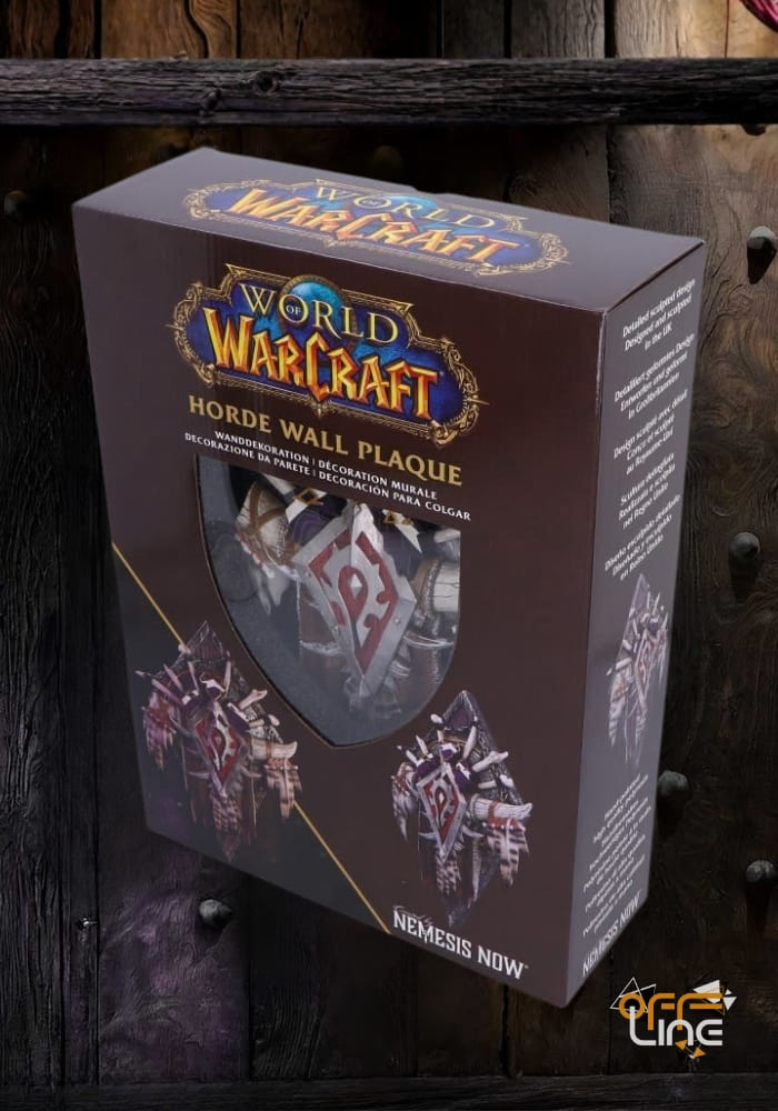 World of WarCraft - Plaketa na Zeď "Horde" [Nemesis Now]