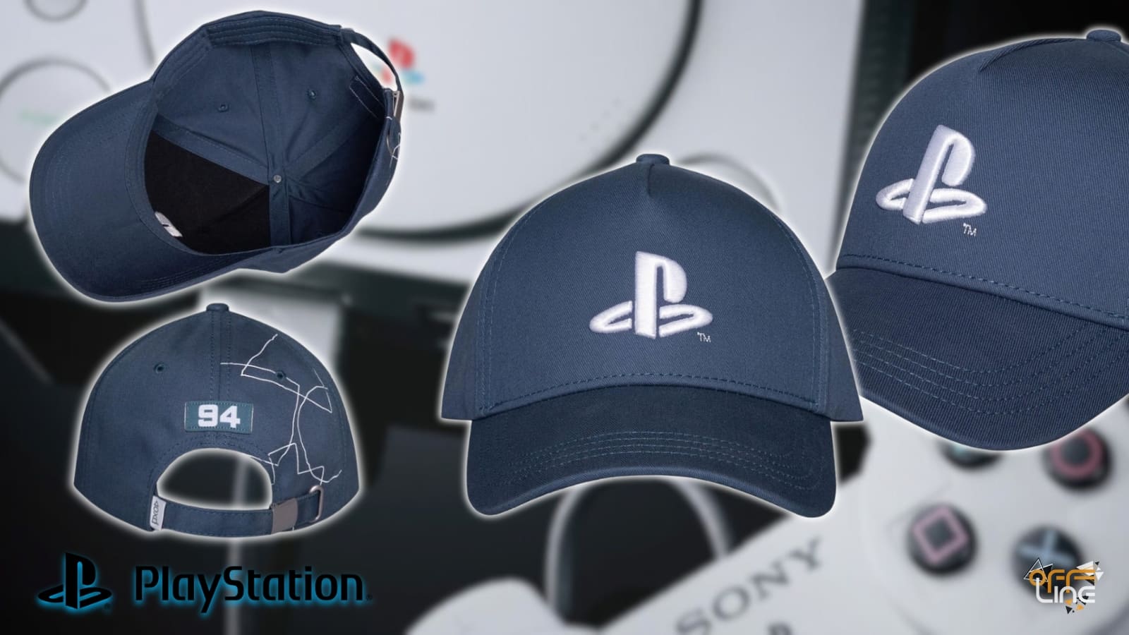 Kšiltovka Logo Navy PlayStation