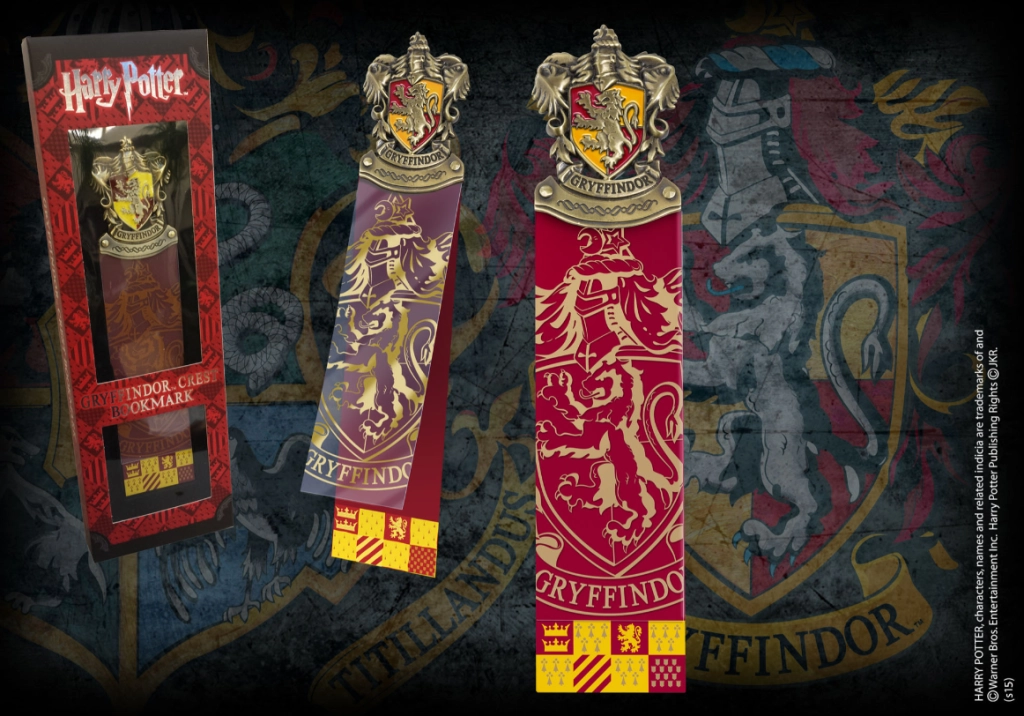 Harry Potter - 3D Záložka na Knihy "Nebelvír"
