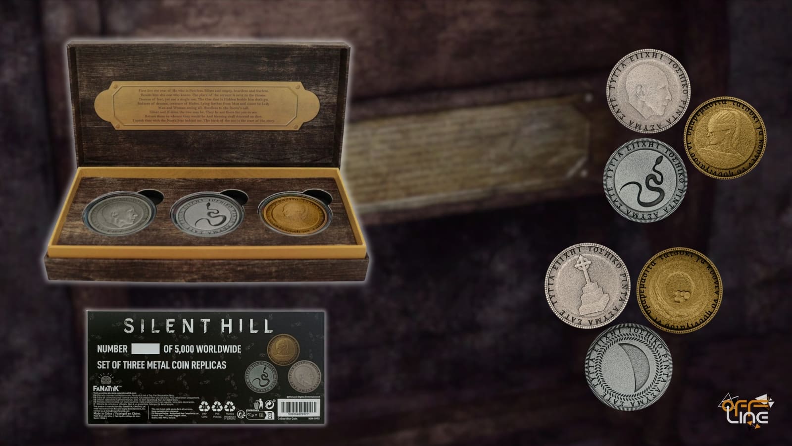 Silent Hill - Set Sběratelských Mincí