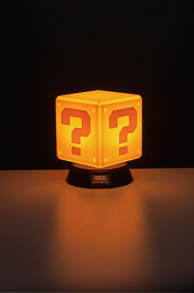 Nintendo: Super Mario - 3D Lampička "Question Block"
