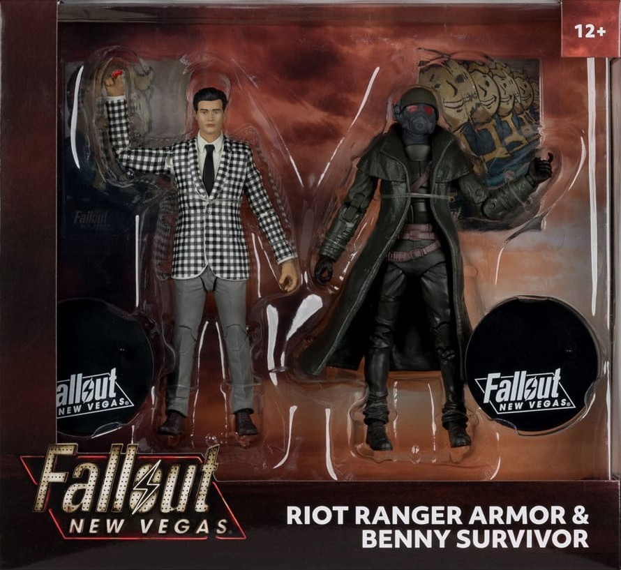 Fallout: New Vegas - Akční Figurka "Riot Ranger Armor & Benny Survivor" [McFarlane]