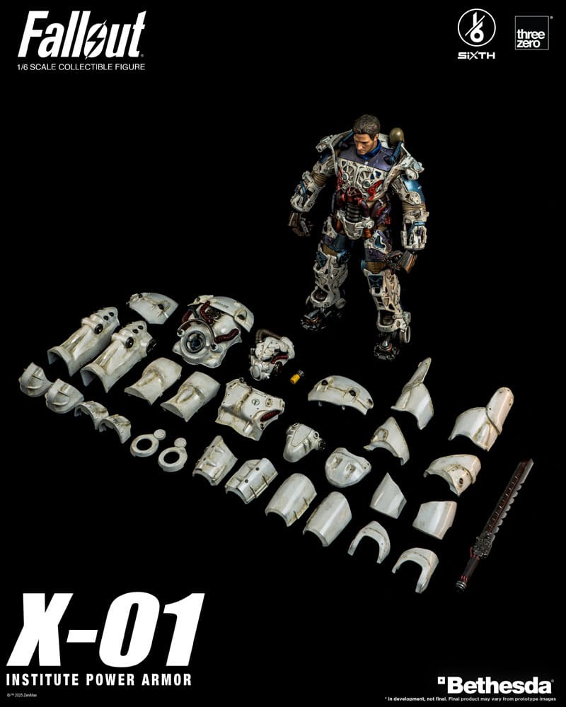Fallout - Akční Figurka "X-01 Institute Power Armor"