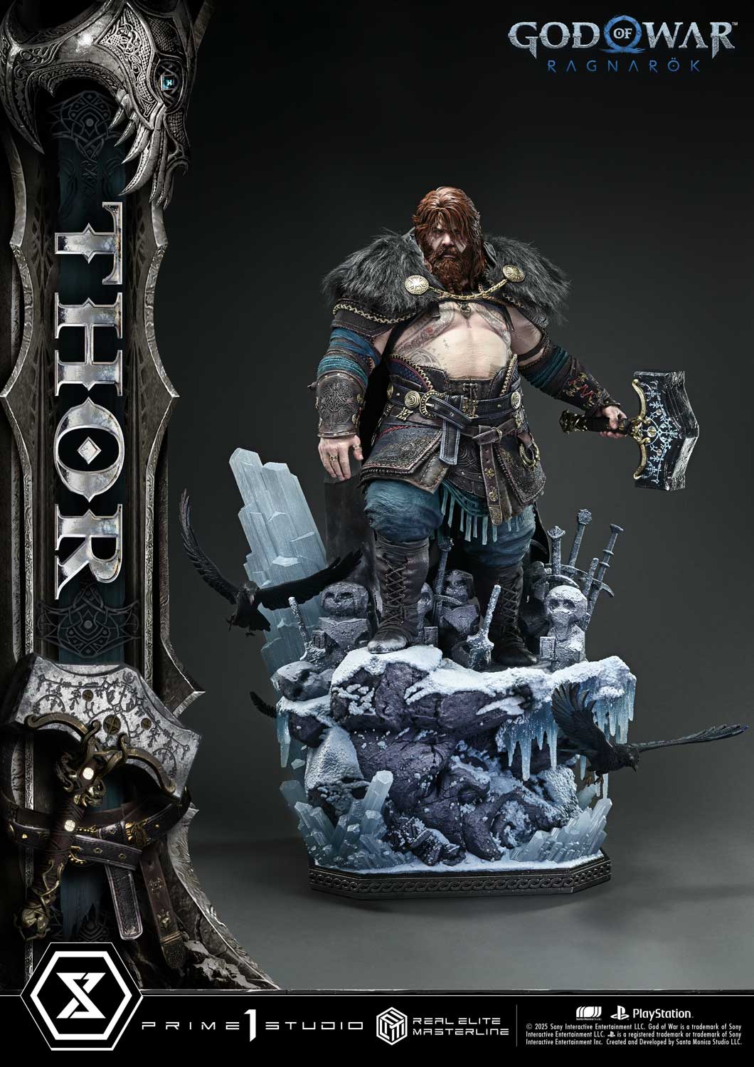 God of War: Ragnarok - Socha Masterline Series 1:3 Thor [Bonus]