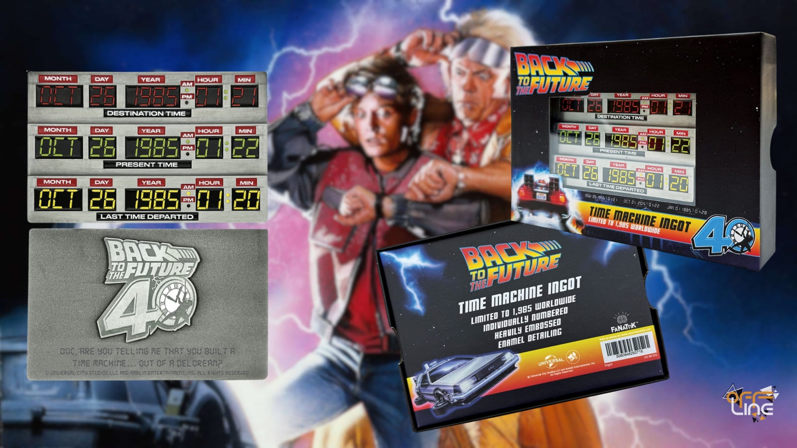 Back to The Future - Ingot k 40 Výročí Filmu [FaNaTtiK]