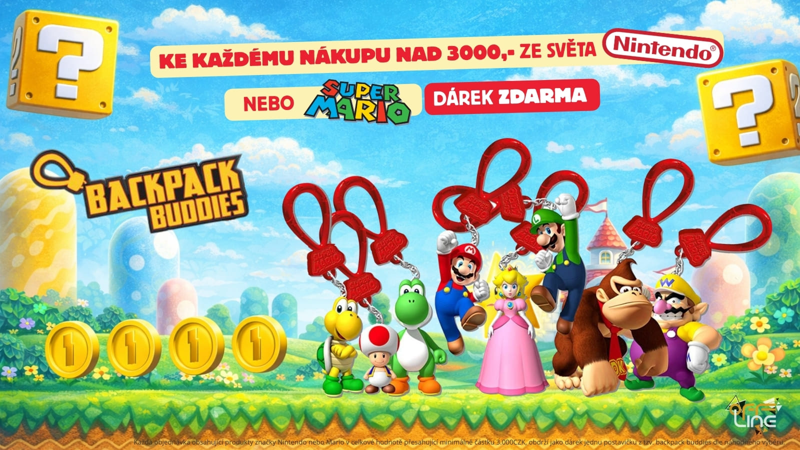 Super Mario - Backpack Buddies [Dárek]