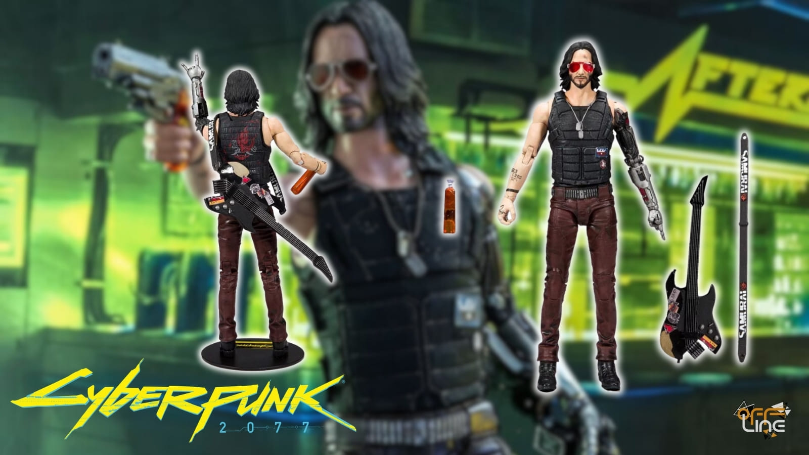 Cyberpunk 2077 - Johnny Silverhand Akční Figurka Rock [McFarlane]