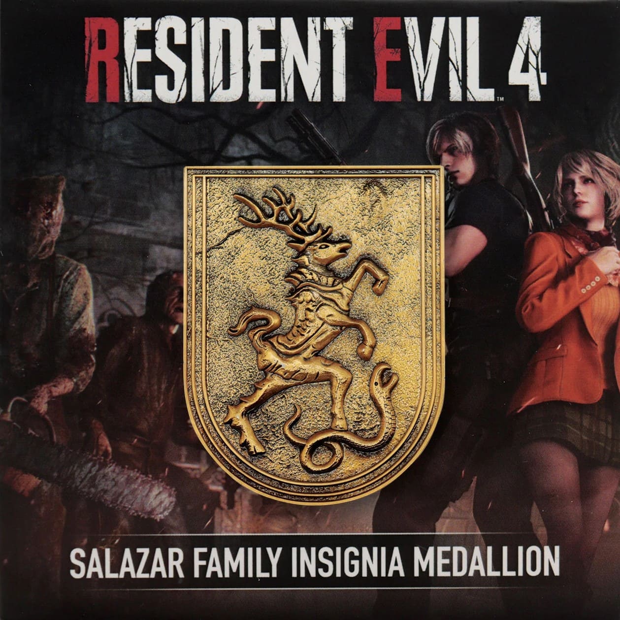 Resident Evil 4 - Replica Salazar Family Insignia Medaillon 1:1 [FaNaTtiK]