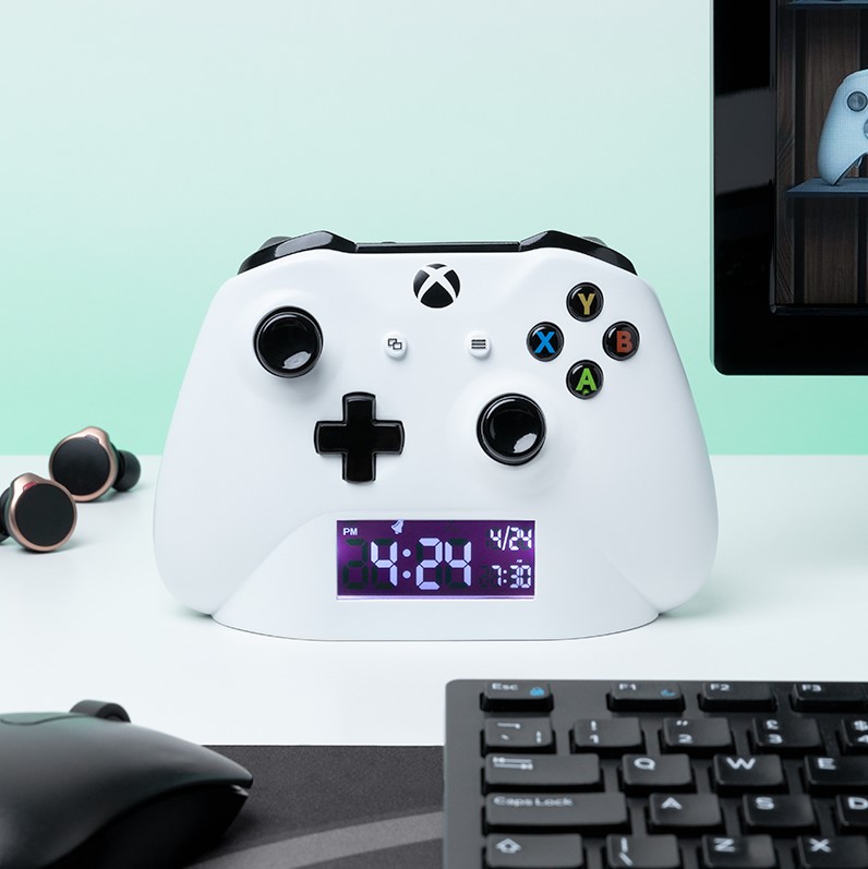 Budík Herní Ovladač XBOX Bílý