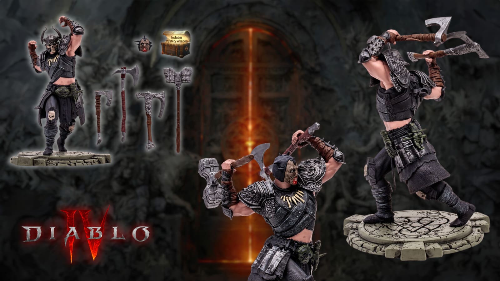 Diablo IV - Death Blow Barbarian figurka 15 cm (McFarlane)