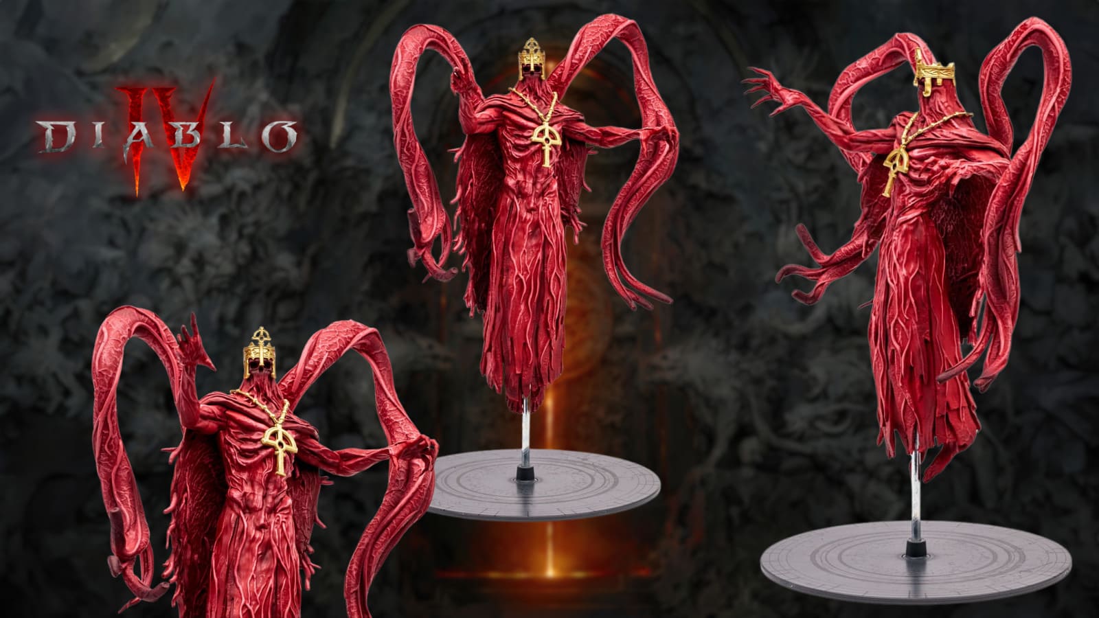 Diablo IV - Blood Bishop figurka 30 cm (McFarlane)