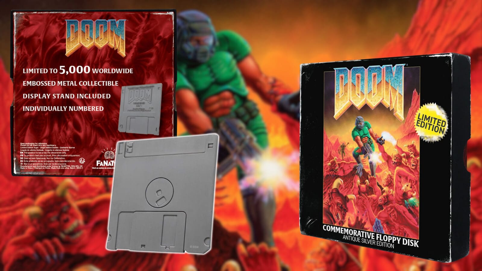 DOOM - Replica Floppy Disc 1:1