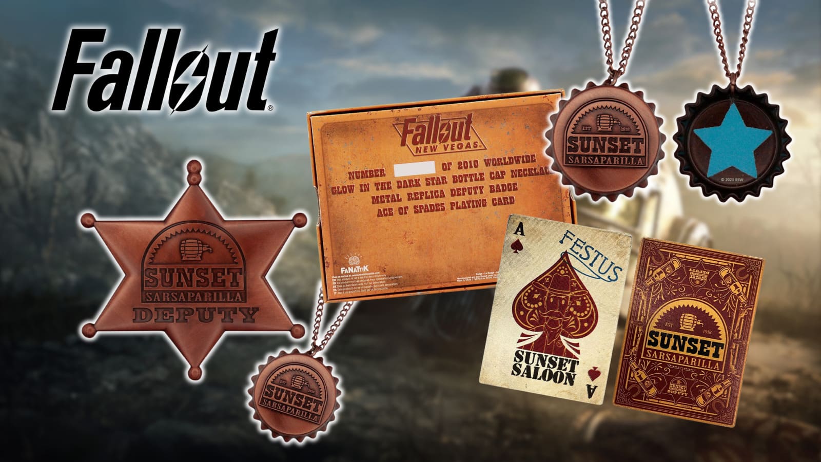 Fallout: Limitovaná Sunset Sarsaparilla edice 1:1
