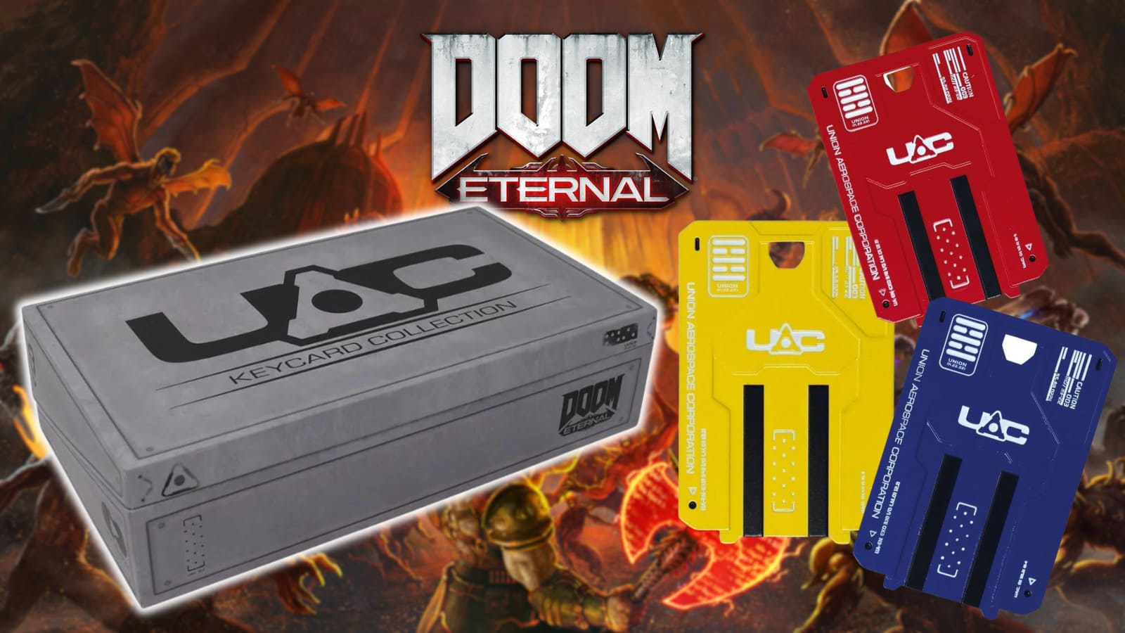 DOOM: Eternal - Sběratelský set klíčů 1:1