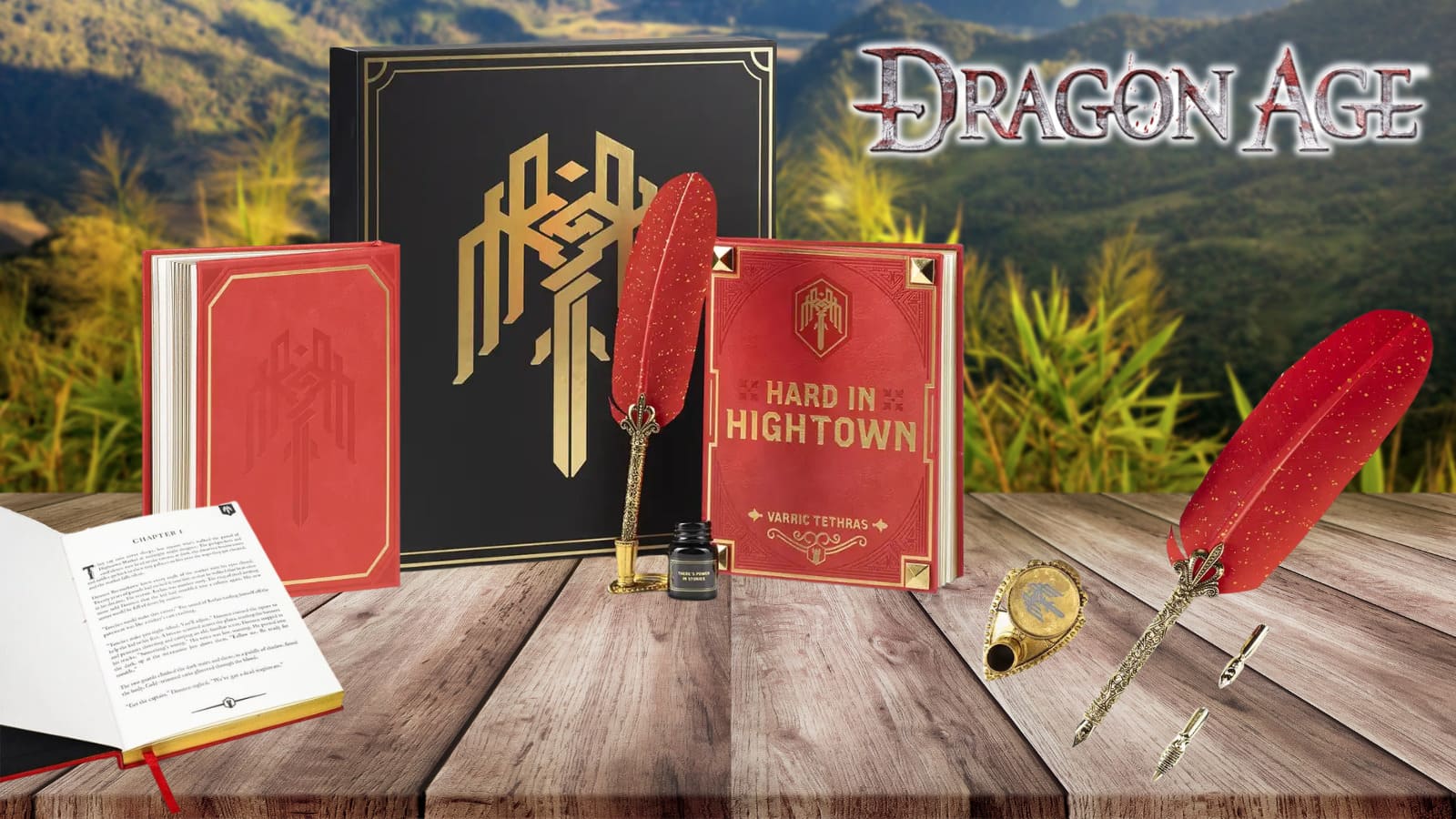 Dragon Age - Dárkový set "Varric" [psací brk]