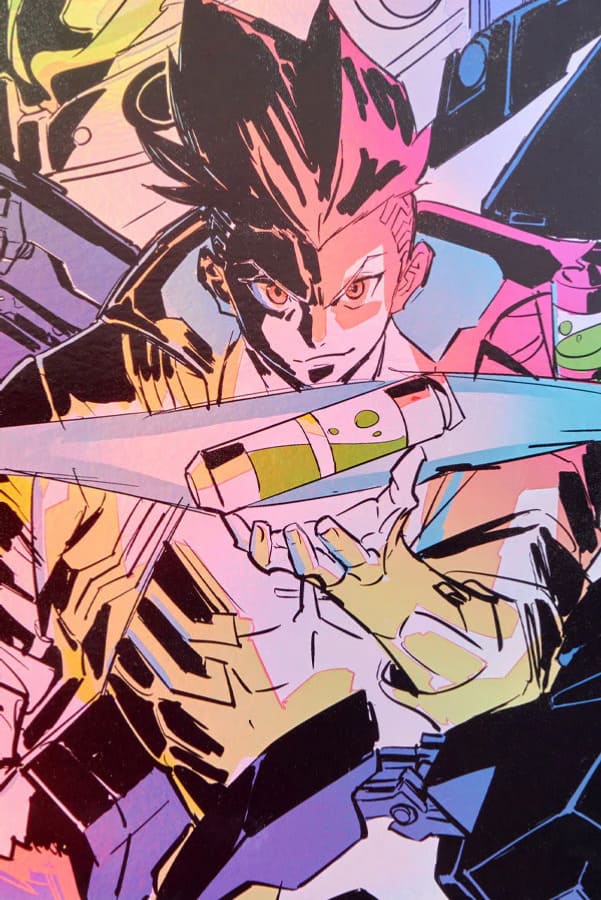 Cyberpunk: Edgerunners - Litografie David a Lucy