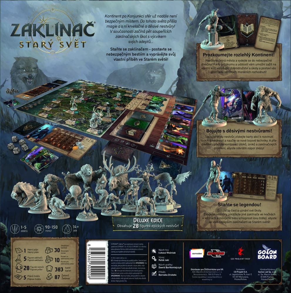 Zaklínač: Starý svět Deluxe edice - Desková hra CZ