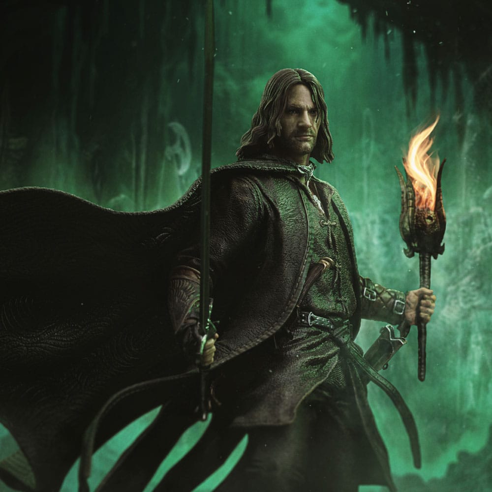 Lord of the Rings - Art Scale 1:10 Soška "Aragorn Unleashed"