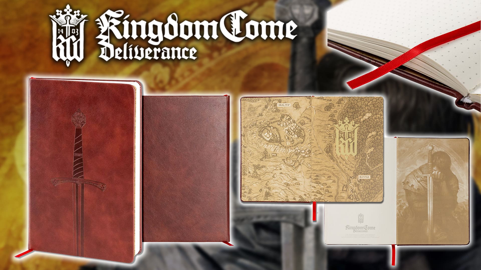 Kingdom Come: Deliverance - Stylový zápisník A5