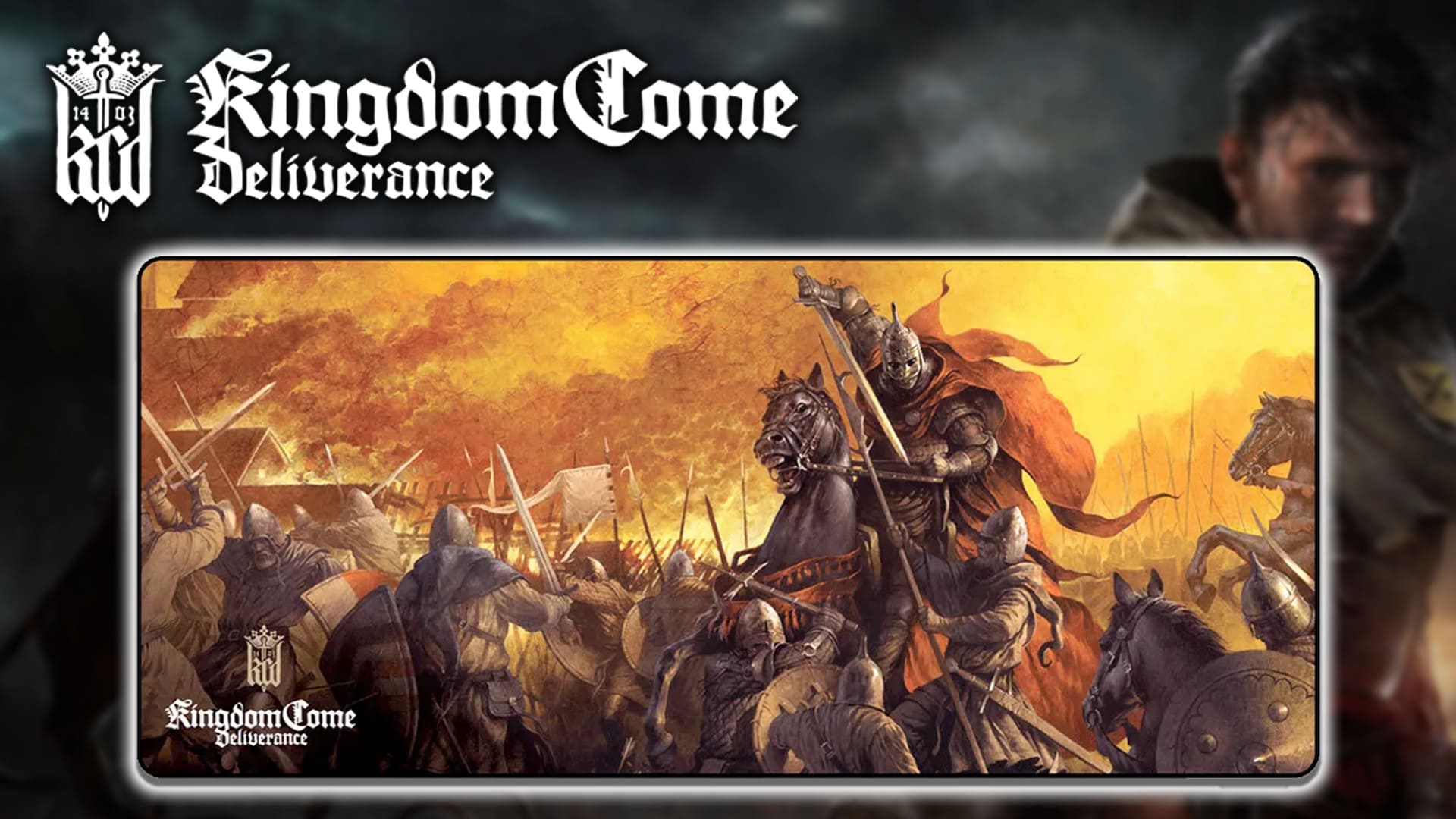 Kingdom Come: Deliverance - Oversize podložka pdo myš