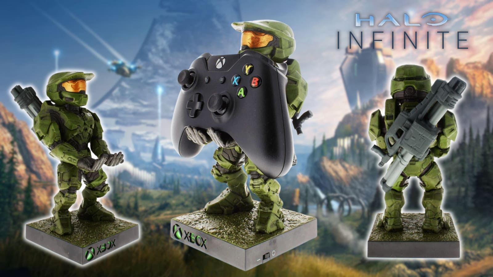 HALO Infinite - Dobíjecí Stojánek "Master Chief" Exclusive Edition [Cable Guys]
