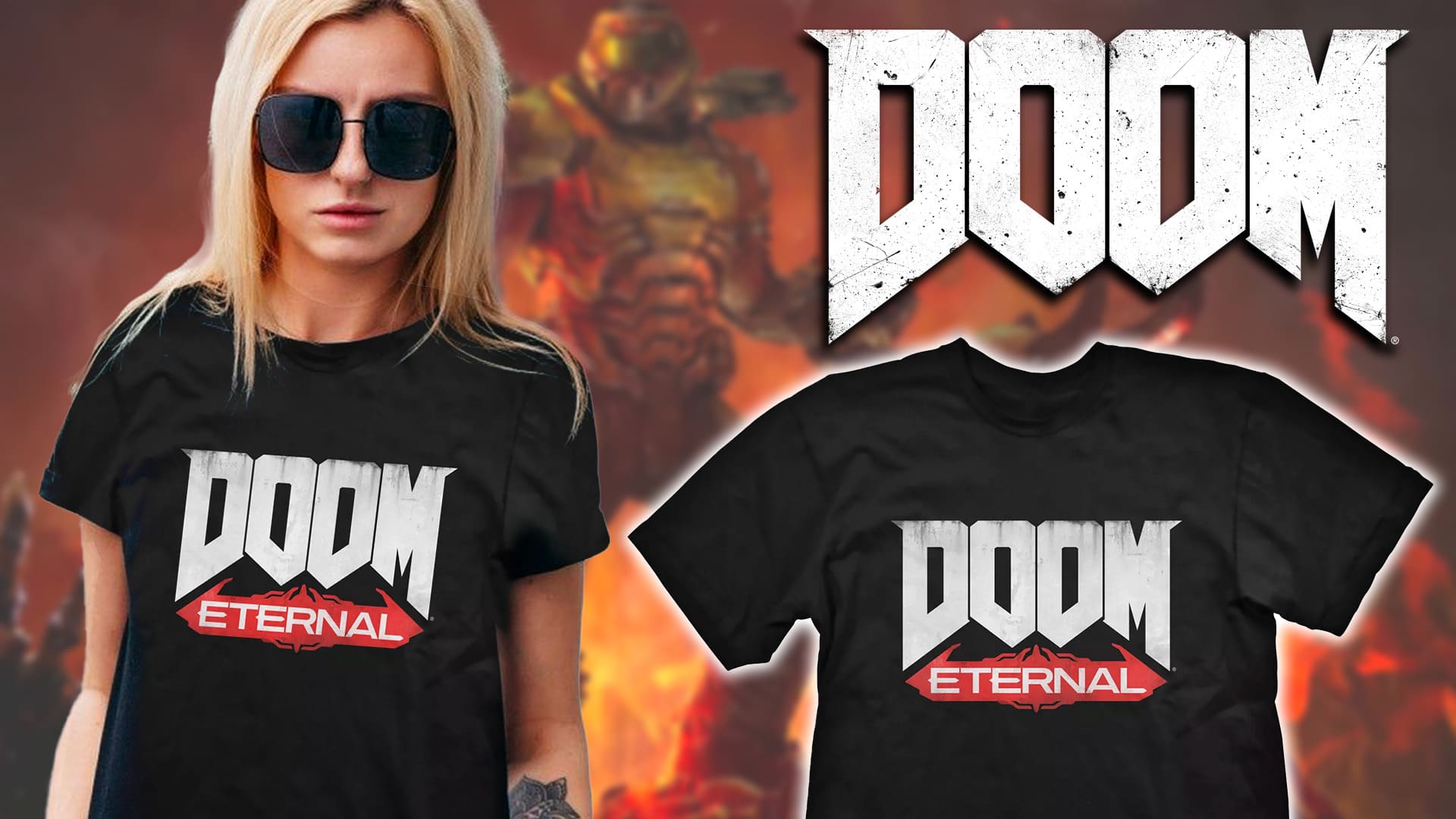 Doom: Eternal - Tričko